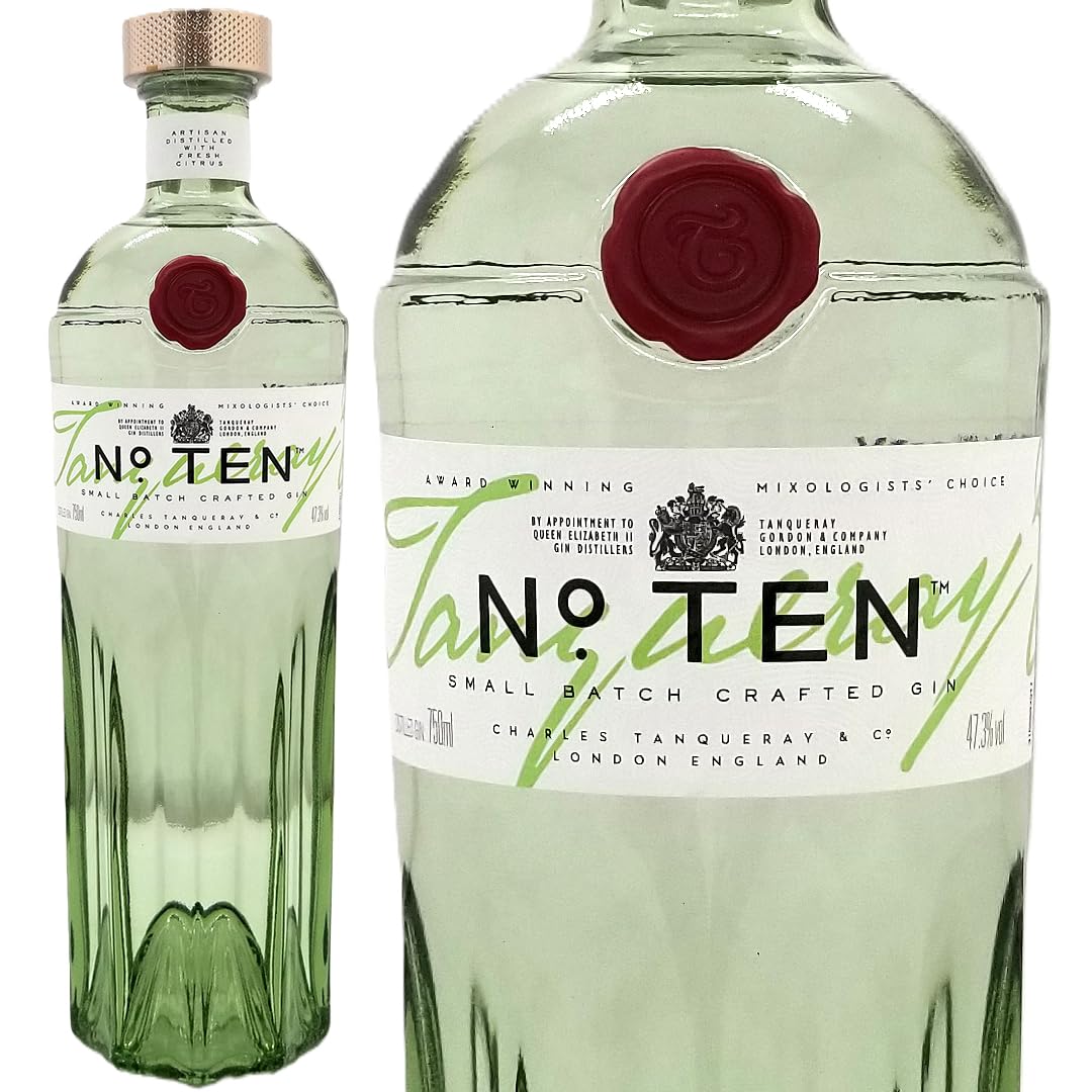 Amazon | タンカレー ナンバーテン No10 47.3度 ジン 750ml 正規品