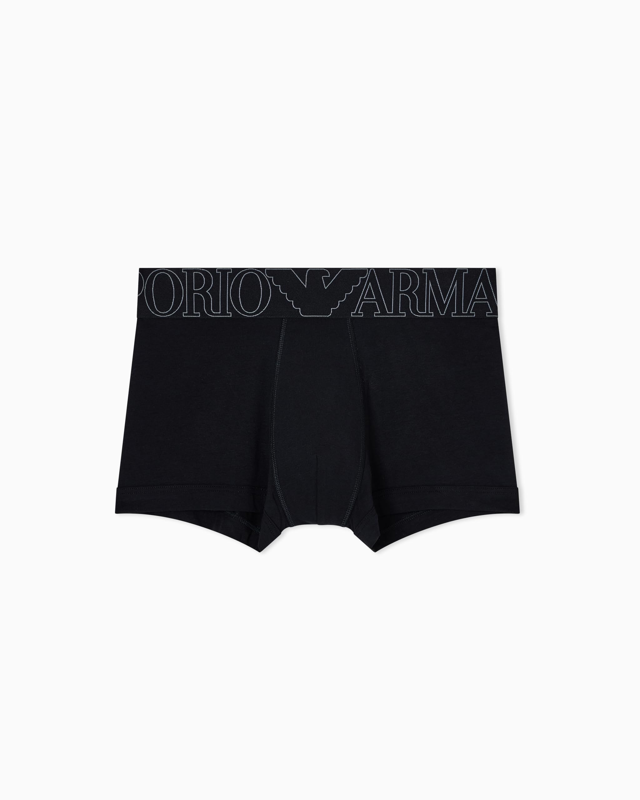 Emporio Armani Man's MEGALOGO Trunk Black S