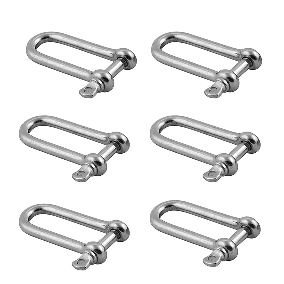 Grilli In Acciaio Inox Per Carichi Pesanti - Forma A D, Da 4-10mm, Per Argani E Trasporti - Foto 2