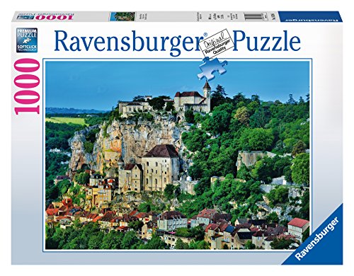 Ravensburger Mountainside Village 1000 Piece Jigsaw Puzzle for Adults – Every piece is unique, Softclick technology Means Pieces Fit Together Perfectly