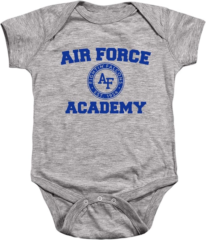 U.S. Air Force Academy Official Circle Logo Unisex Infant Snap Suit for Baby