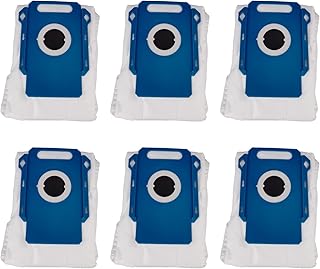 Niuzemyko 6X Dirt Disposal Bags Compatible with iRobot Roomba i7 i7+ i7Plus (7550) i7(7150) i3+ (3550) i6+ (6550) i8+ (8550) s9 (9150) s9 + s9 Plus (9550) Robot Vacuum Cleaner