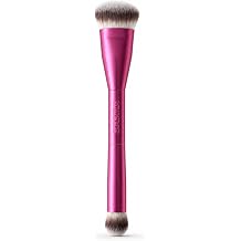 BASMA Dual Ended Foundation Brush and Concealer Brush, Streak Free, 1 Count