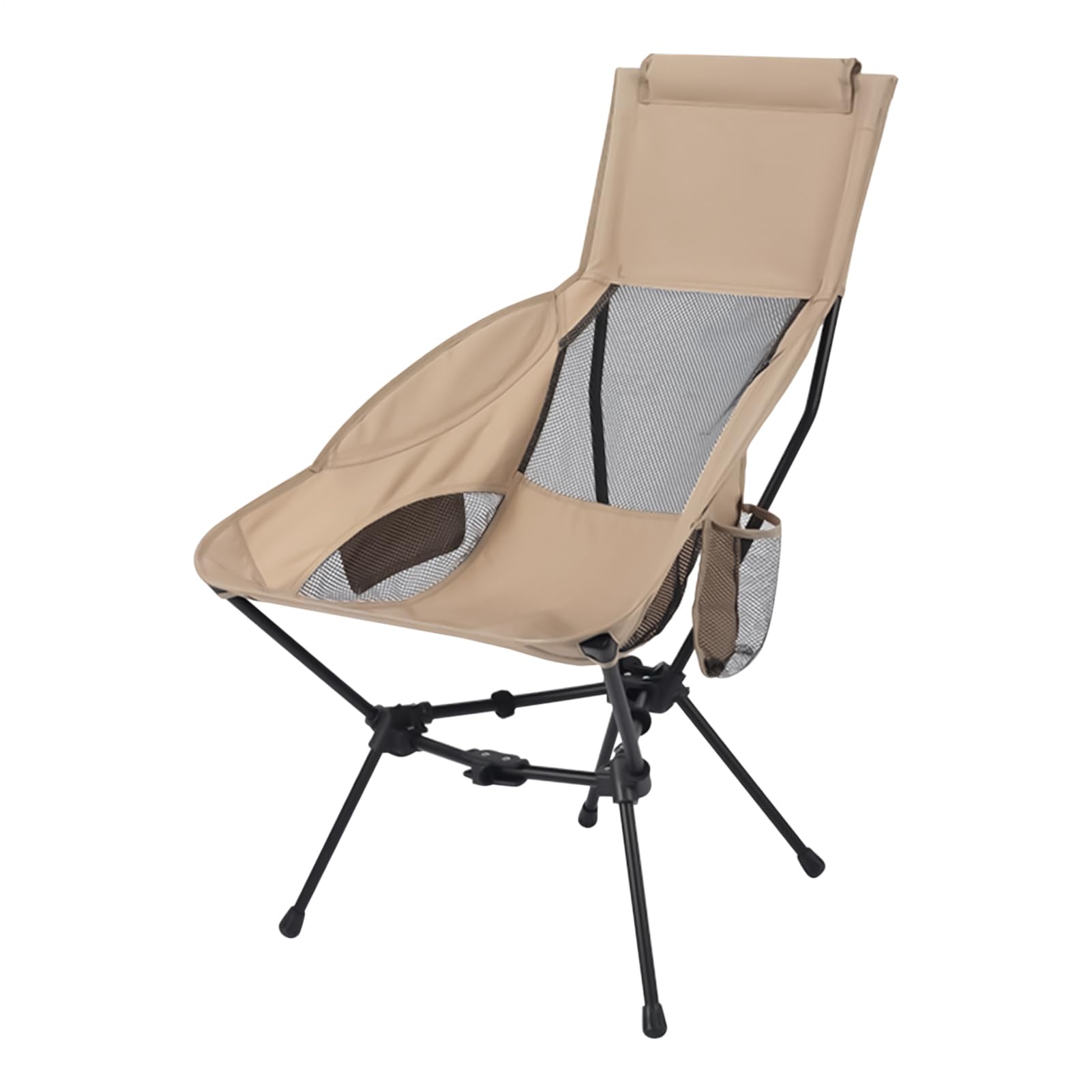 Sedia Da Campeggio Sedia Da Campeggio Ultra Leggera | Seggiolino Compatto Pieghevole Con Supporto Per La Testa Ideale Per Trekking Spiaggia Viaggi Picnic Pesca