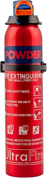 UltraFire UFXALPHA 600g Powder Fire Extinguisher