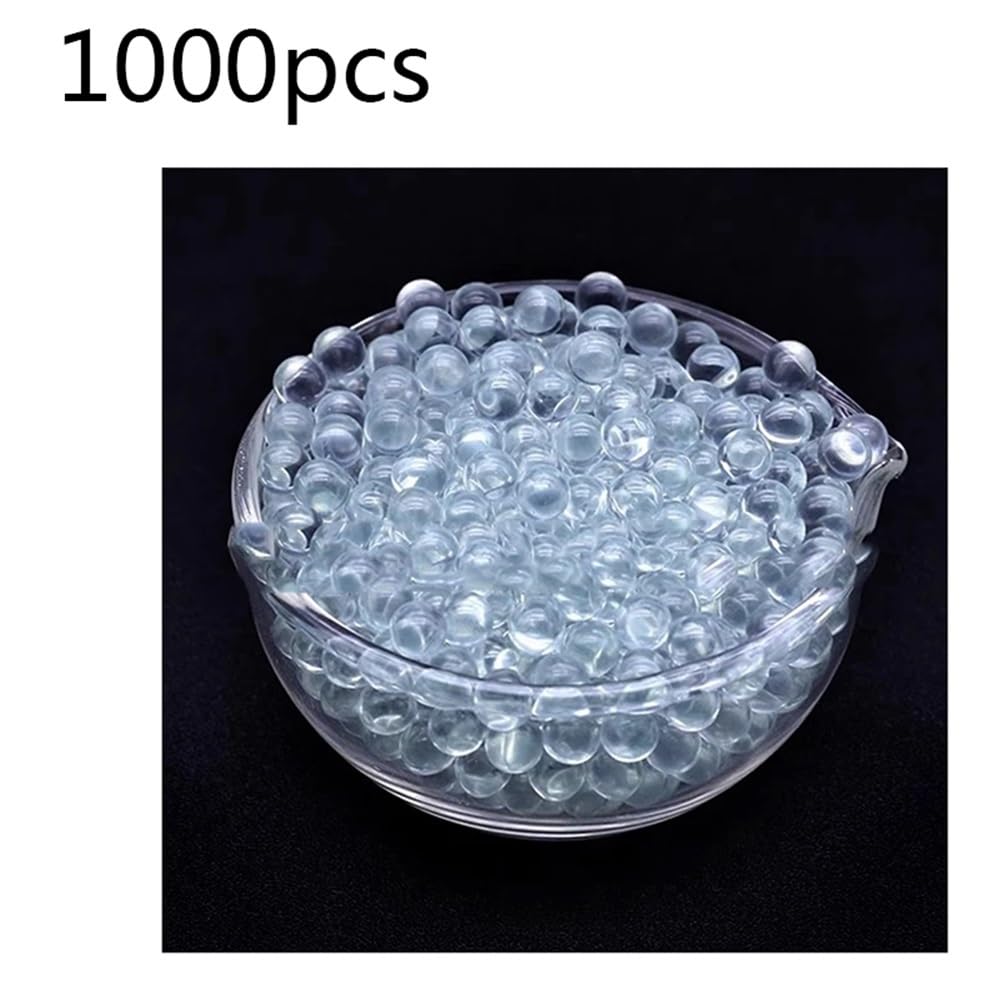 1000/2000 sztuk szklanych koralików o wysokiej precyzji od 1 mm do 11 grzejników do eksperymentów laboratoryjnych Sprzęt laboratoryjny