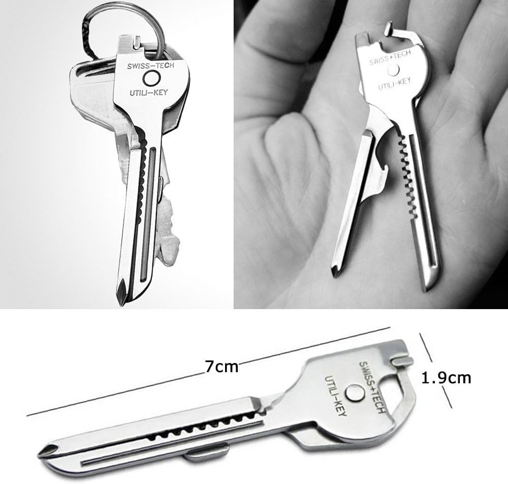 Amazon.co.jp: スイステック折りたたみユーティリキー キーホルダー