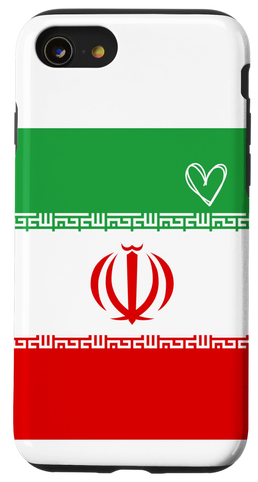 Iran Flag Iranian Heart Proud Heritage National Day Case for iPhone SE (2020) / 7/8