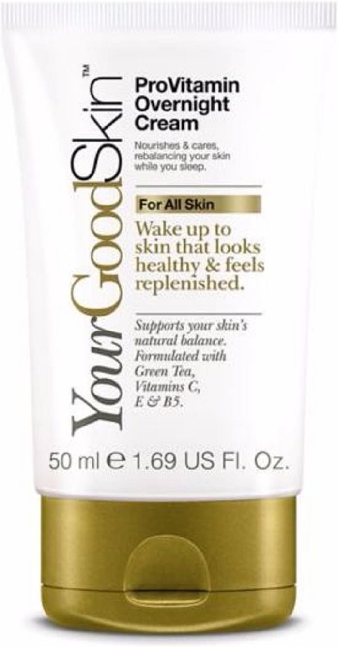 YourGoodSkin ProVitamin Overnight Cream, Soft Skin, Real Smoth