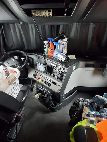 Miniatura 3 de Cortinas opacas de cabina de 2 piezas, para ventana delantera de carretera semi nota importante: clip de cortina en la moldura del parabrisas