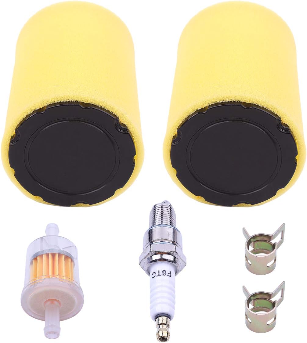 Air Filter Fit for YTH22V46 YTH24V48 D100 D110 D105 D125 Mower Compatible with 594201 591334 Engine Parts