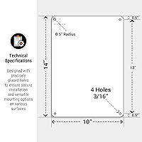 Vista 8 de Letrero bilingüe de "No Dumping Allowed No Arrojar Basura, 10 x 14 pulgadas, libre de óxido, aluminio 040, resistente a la decoloración, fabricado