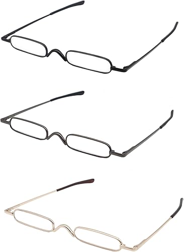 Miniatura 9 de Mini lentes de lectura con bolígrafo delgado con estuche de clip portátil, lectores de bolsillo pequeño para hombres y mujeres