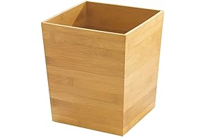 iDesign Formbu Wood Wastebasket: A Natural Touch for Modern Waste Management