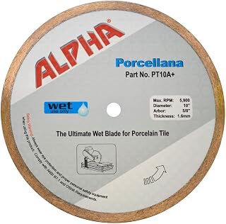 10" Alpha Porcellana Wet Diamond Blade