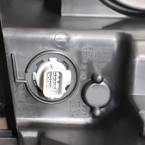 Miniatura 8 de Fetcoi Proyector LED DRL Faro delantero halógeno, lado derecho del pasajero, repuesto para Honda CRV CR-V 2017-2021, 33100-TLA-A01, 33100-TLA-A21