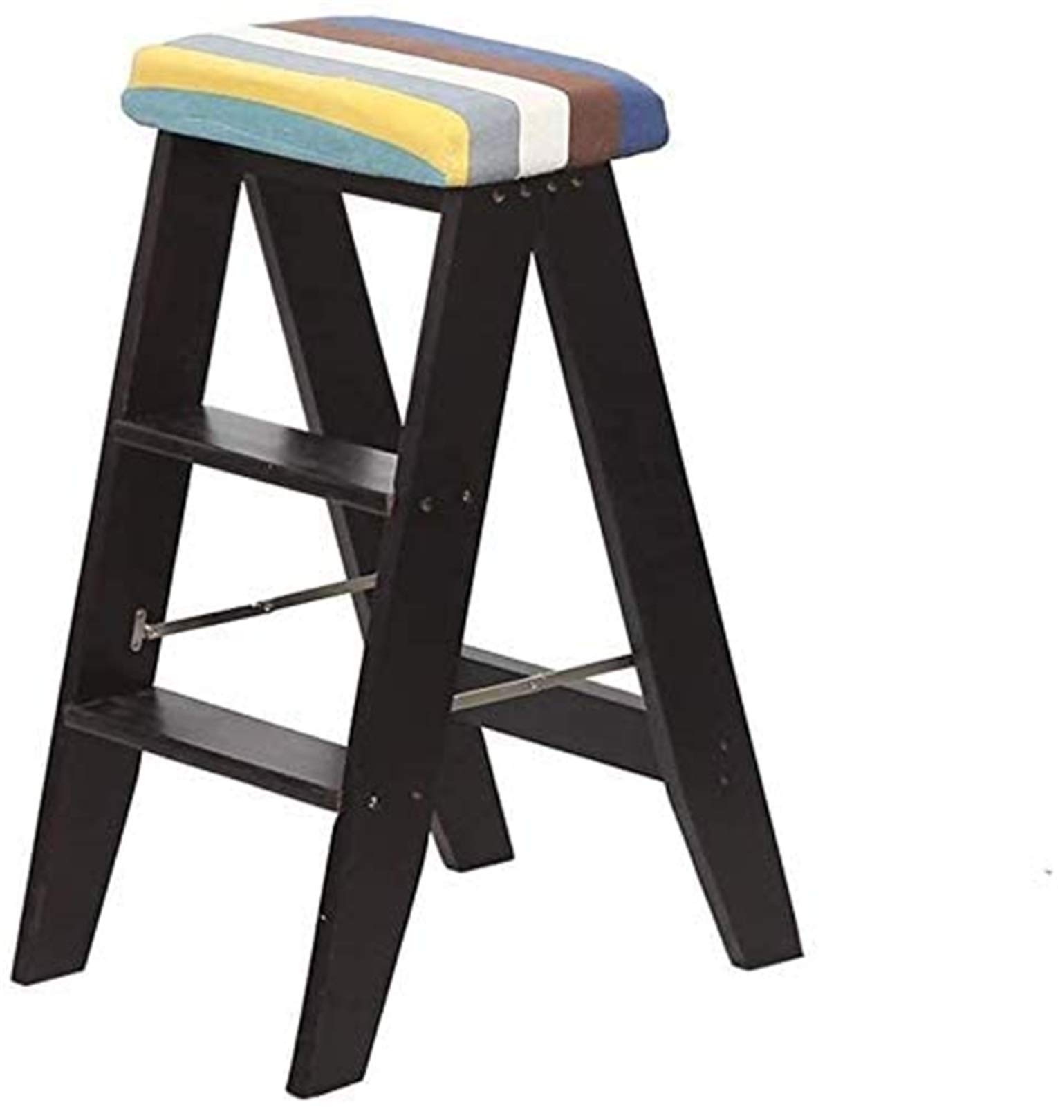 Marches de cuisine pliantes DASHADAO avec assise rembourrée
