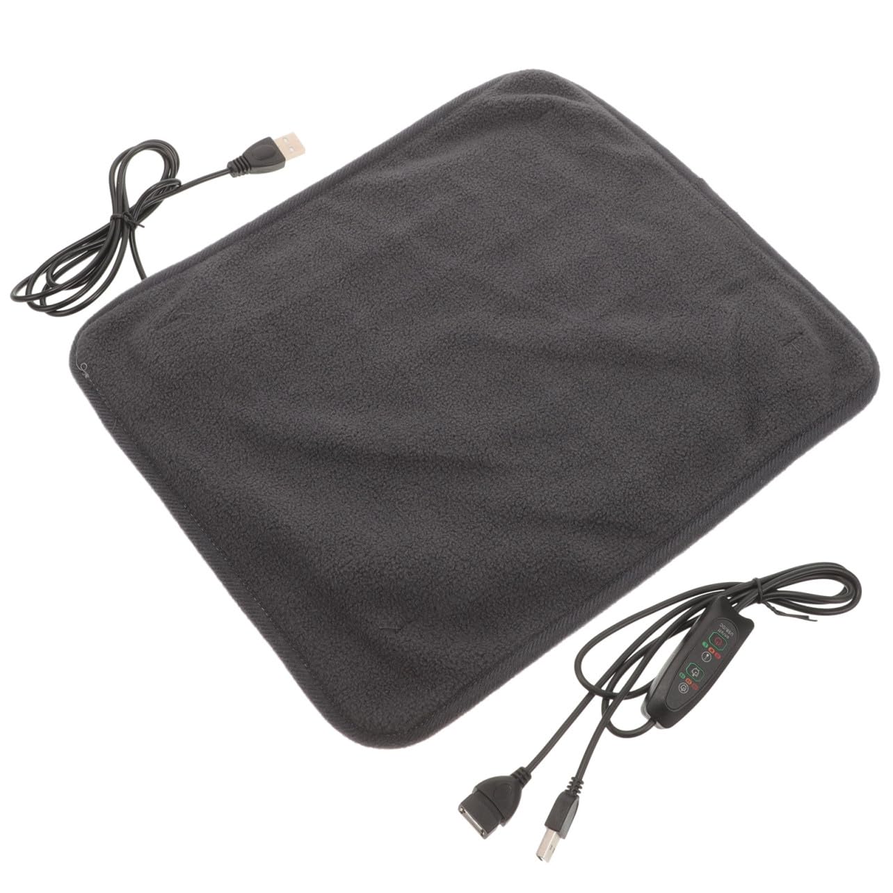 Toyvian Tapis Chauffant USB pour Chats et Chiens, Réglable, Polyester