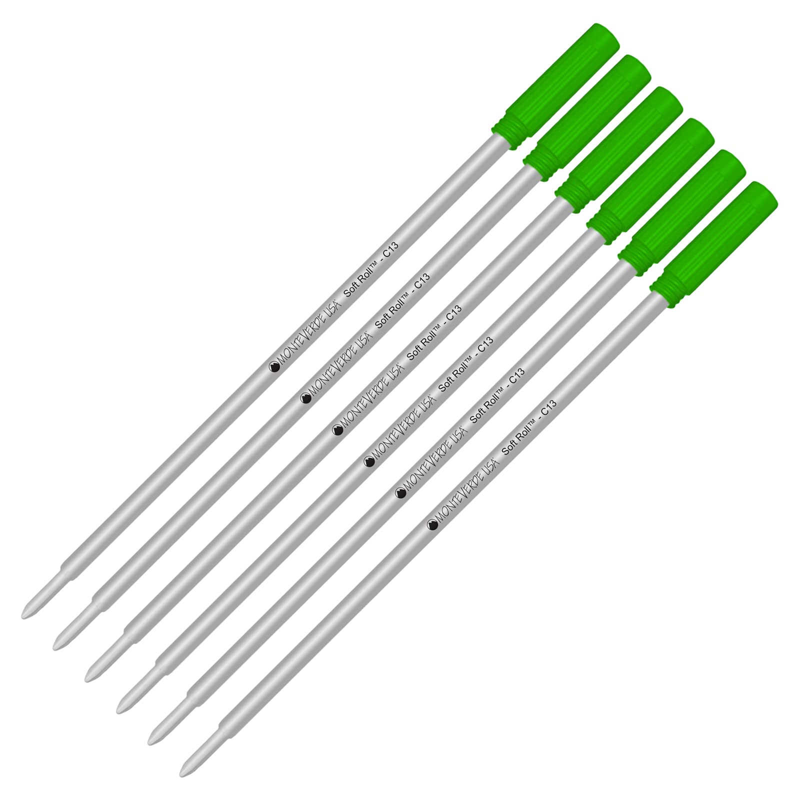 6 Pack – Grün Soft Roll von Monteverde Kugelschreiber für Cross Kugelschreiber