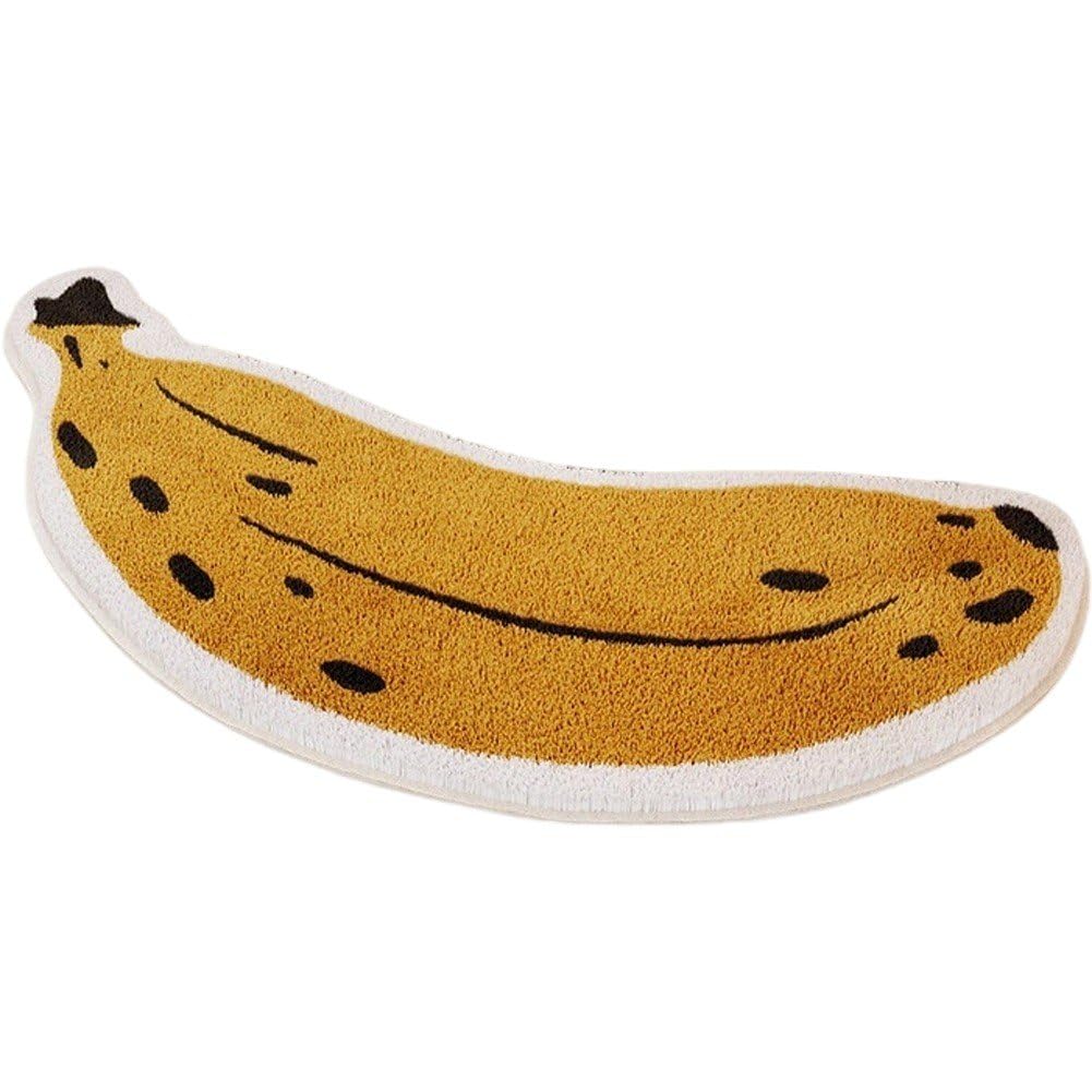 Tapis de bain banane doux pour une sensation de bien-être