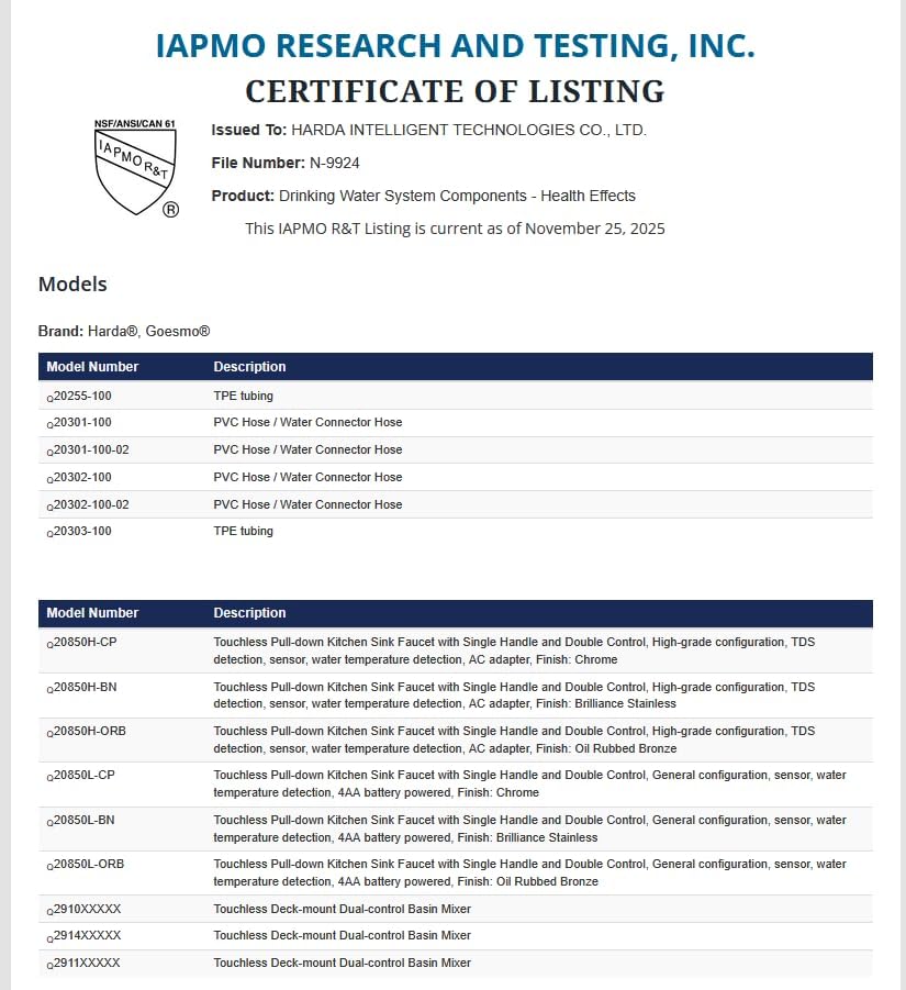 Miniatura 10 de Grifo de baño con sensor de movimiento automático sin contacto con 1 mango, 2 modos, manos libres, control de temperatura, 1 o 3 agujeros, acabado