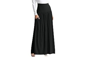 Maxi Skirts for Women Ankle Length Skirt Casual Long Skirt