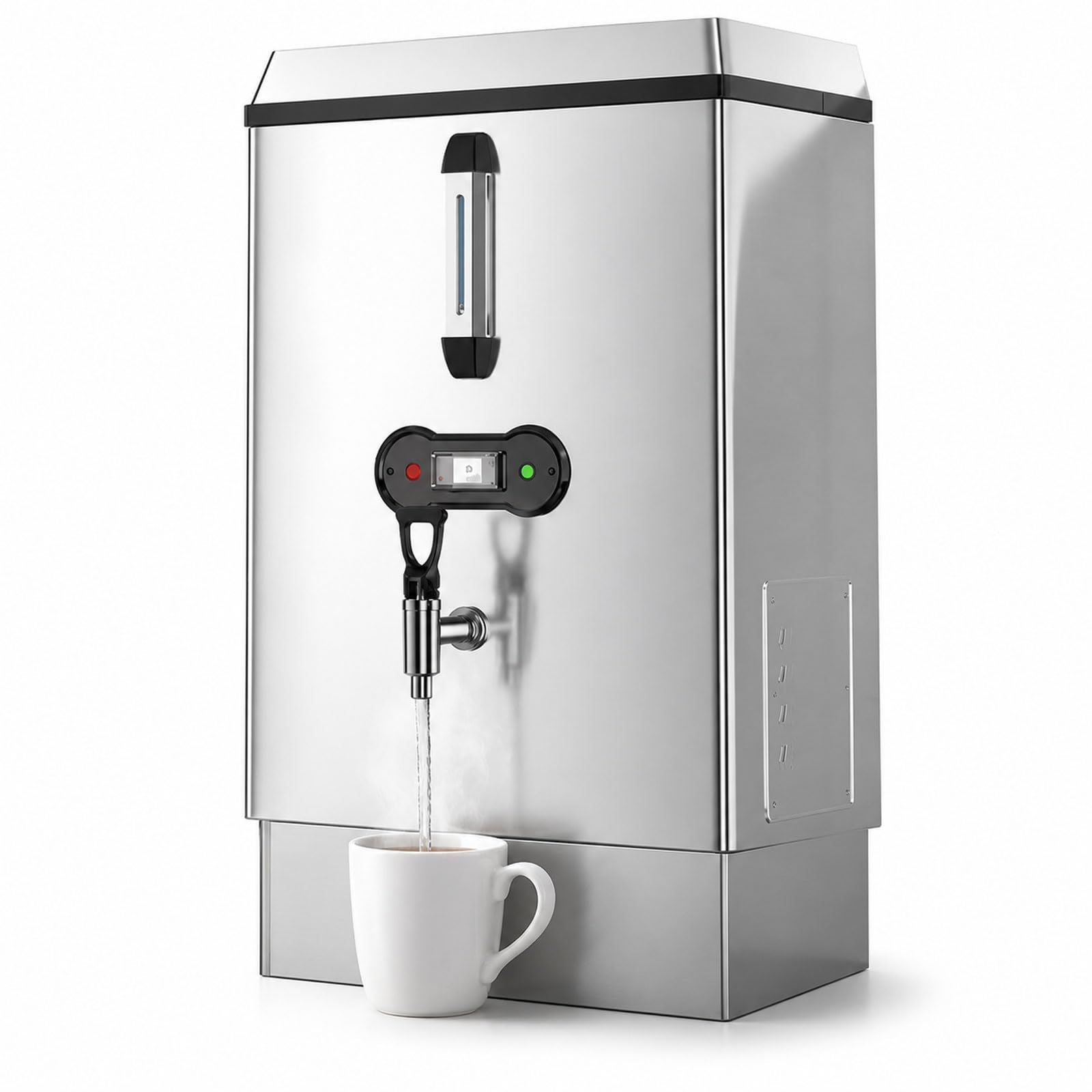 Calentador de agua de 40 L/h dispensador automatico con grifo de acero inox 220v para hosteleria