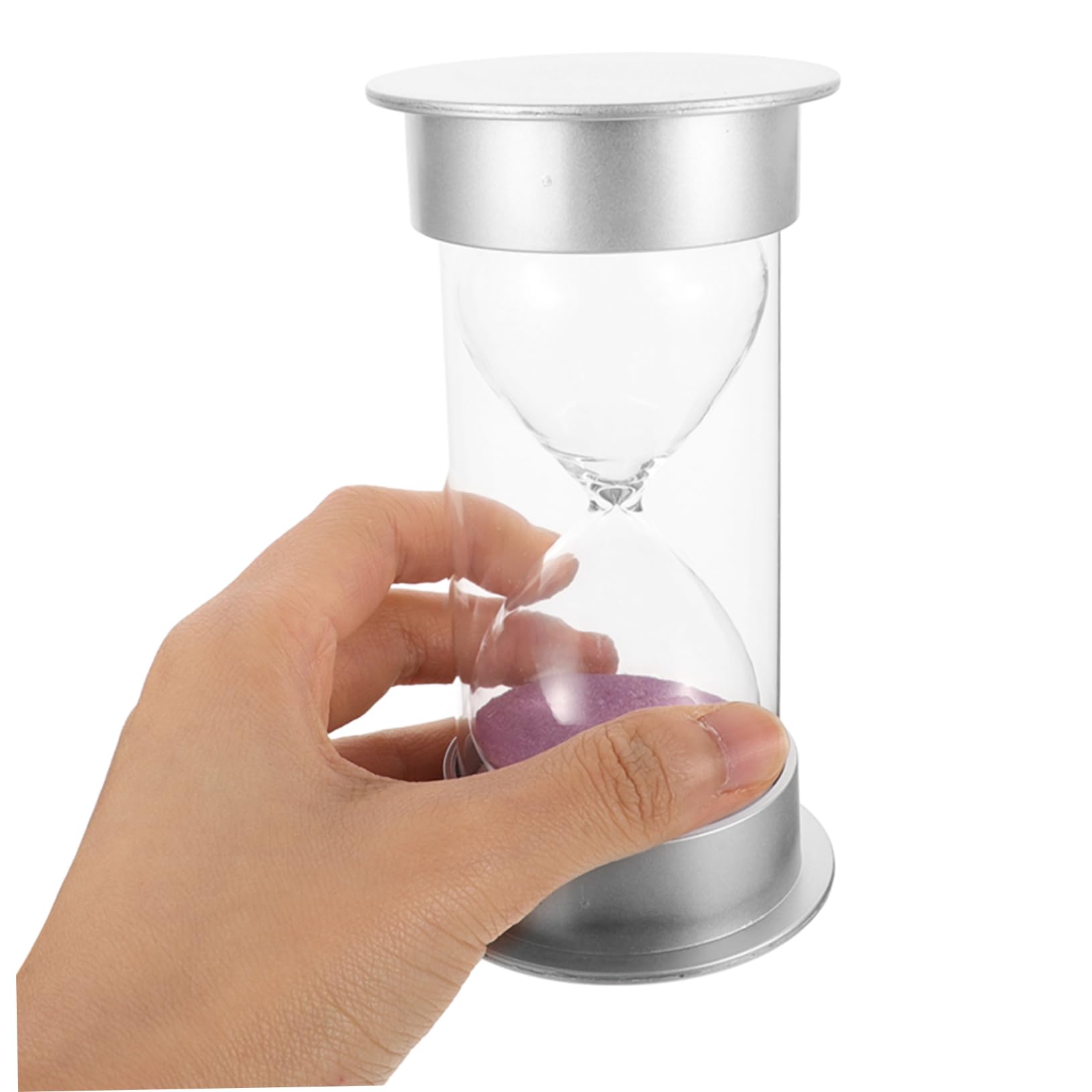 Mikikit 3 Sätze Sanduhr-Timer 20-Minuten-Sanduhr 20 Minuten Timer Sanduhr- 20 Minuten Sanduhr Kreative Sanduhr Multifunktions-sandglas Glas Mit Hohem Borosilikatgehalt 2 Stück * 3