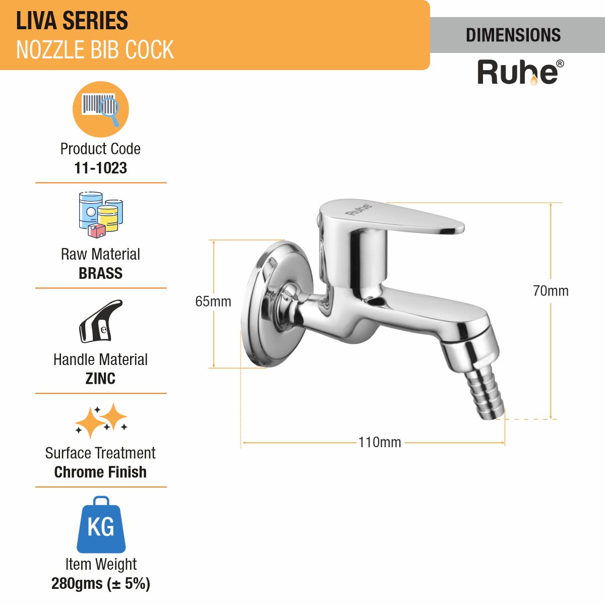 10 Best Washing Machine Taps Reviewed: Make the Right Choice 2 Ruhe Liva Brass Washing Machine Tap
