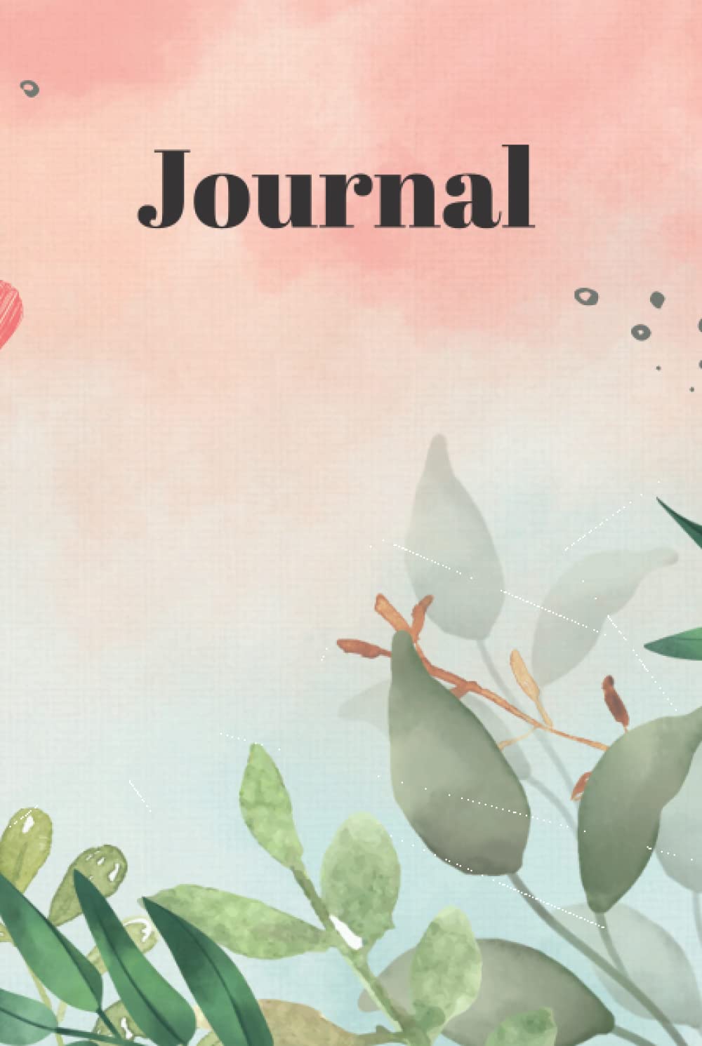 Independently published Watercolor Garden Journal
