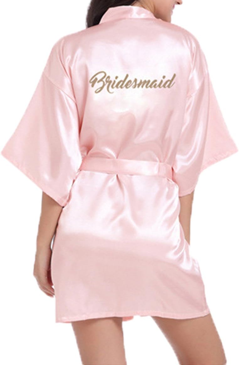 Bride Robes Satin Bridesmaid Robes Personalised For Bridal Party Glitter | Desertcart Bahamas Bride Robes Satin Bridesmaid Robes Personalised For Bridal Party Glitter | Desertcart Bahamas