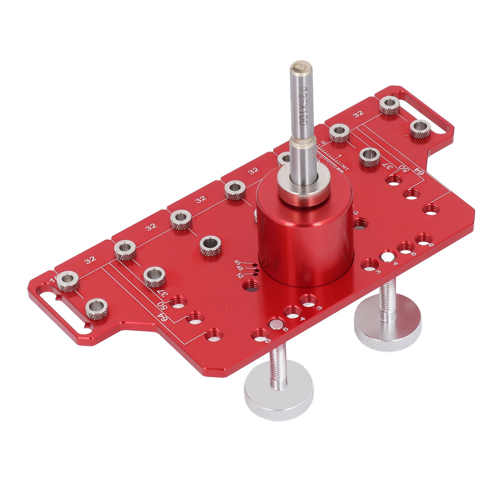 Drill Guide Shelf Pin Jig for Cabinets Hinge Woodworking Hole Drilling Tool Accurate Straight Holes Template Shelves Wood Projects
