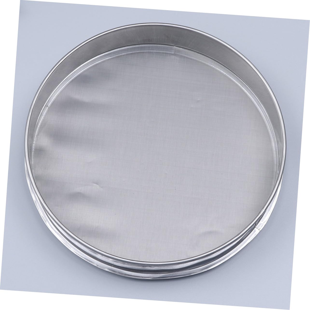 Gatuida Tamis Acier Inoxydable pour Jardinage et Pâtisserie Maille Fine Uniforme et Portable de Terre et Pollen pour Balcon et