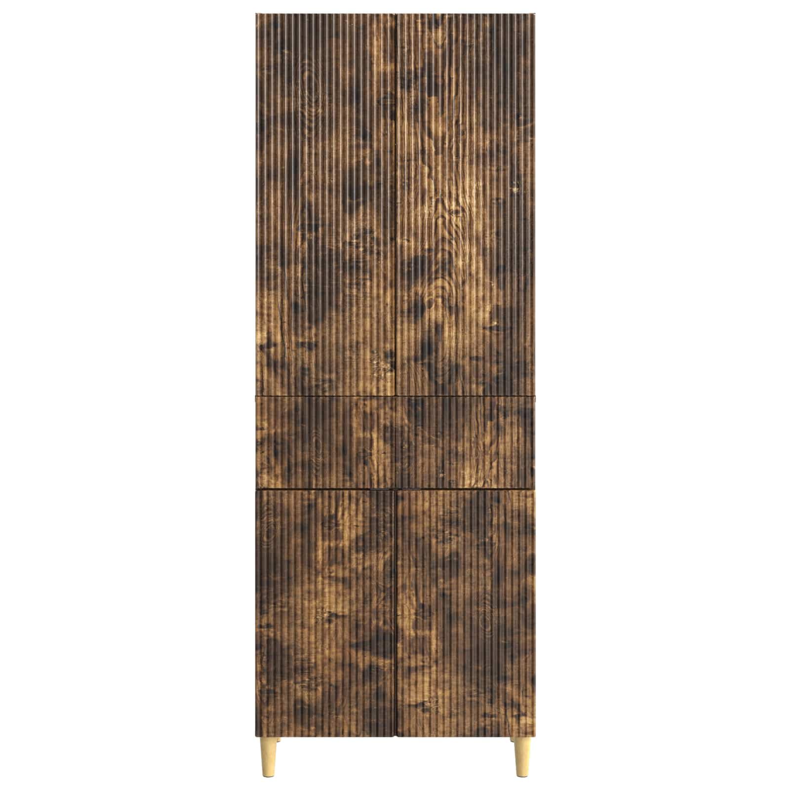 Zestaw szaf 2 szt. 66 x 34,5 x 90 cm z materiału drewnopochodnego zestaw mebli kompletne wyposażenie meblościanka zestaw mebli do siedzenia zestaw mebli wypoczynkowych zestaw mebli