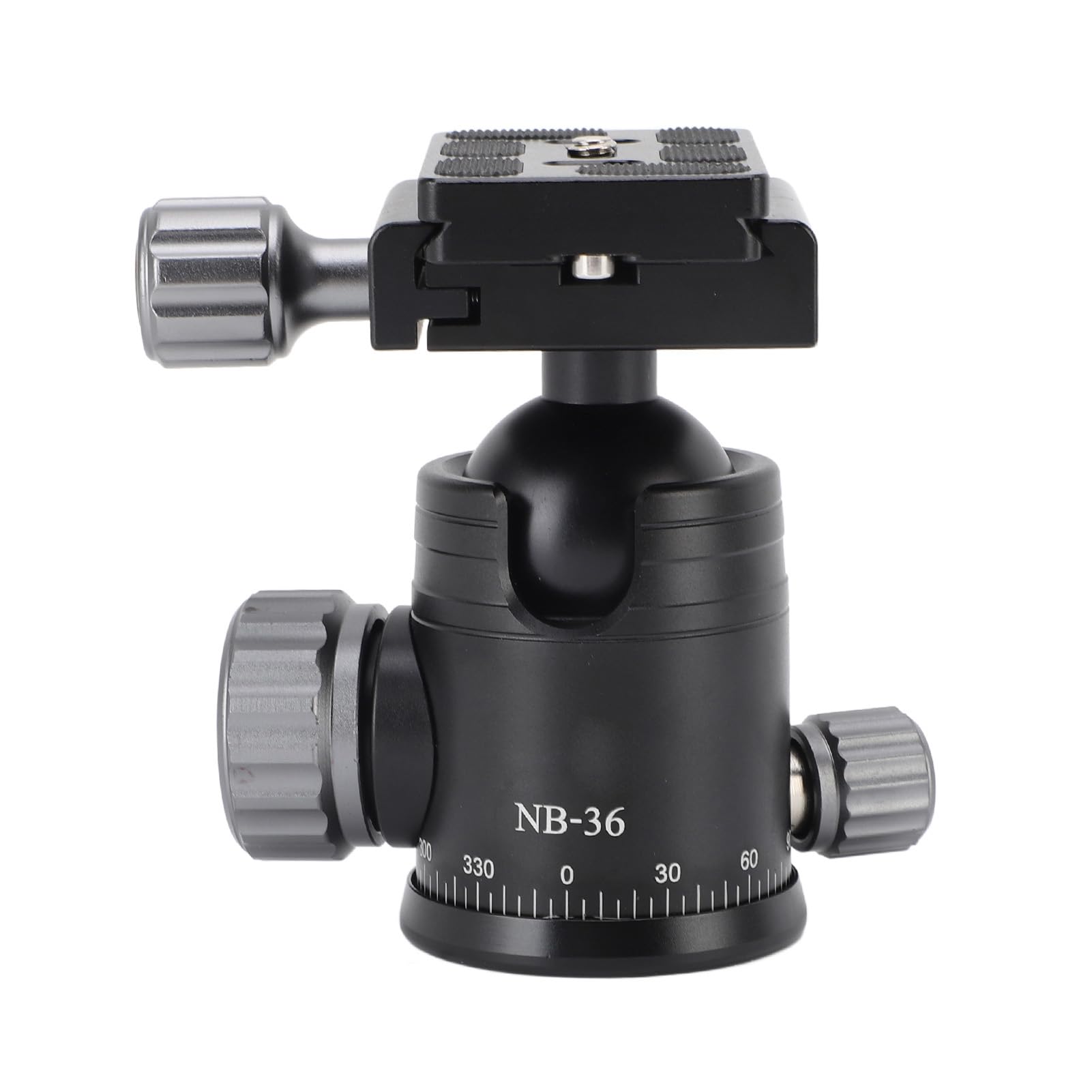 Treppiede da Viaggio in Lega di Alluminio, Monopod Leggero per | Treppiede portatile con testa a sfera da 360 gradi, altezza massima 62 pollici, per fotografia all\'aperto e streaming live
