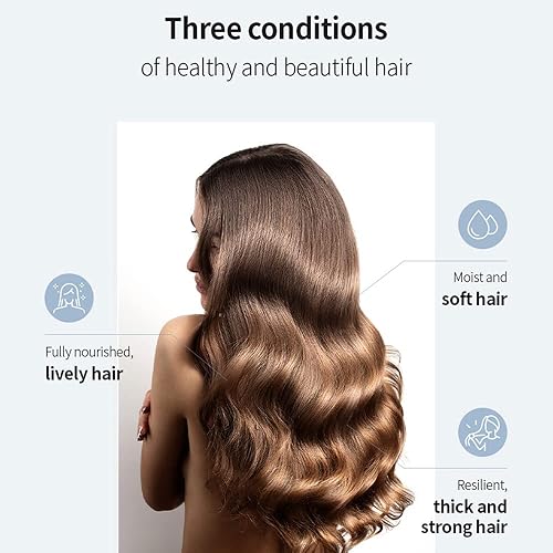 Miniatura 2 de Champú de volumen perfecto con 5 probióticos, 1 paquete (0.27 onzas x 20 ea), portátil, fino, sin parabenos, silicona, cuero cabelludo escamoso,