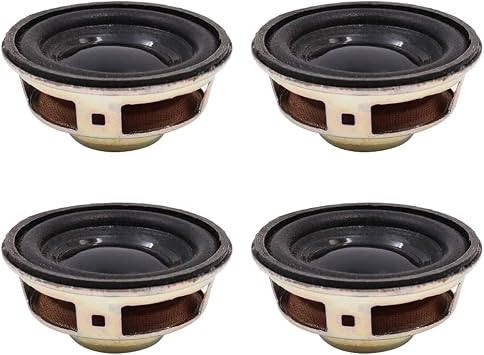 2" 4Ohm 3W Full Range Audio Lautsprecher Stereo Woofer Lautsprecher f r Arduino DIY Mini-Lautsprecher und audiovisuelle Heimger te und andere HiFi-Lautsprecher. Packung mit 4 St ck