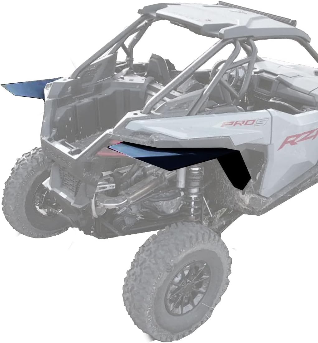 MudBusters Fender Flares for Polaris RZR Pro R & Pro S (2025+, 74") – Max Stock Coverage UTV Fender Extensions, Mud Guards & Splash Protection – Designed & Manufactured in the USA