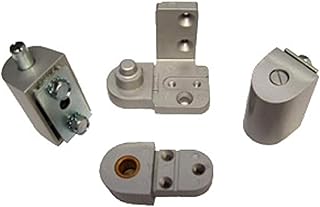 YKK Style Storefront Door Pivot Hinge Set in Aluminum - Choose Handing (Right Hand)