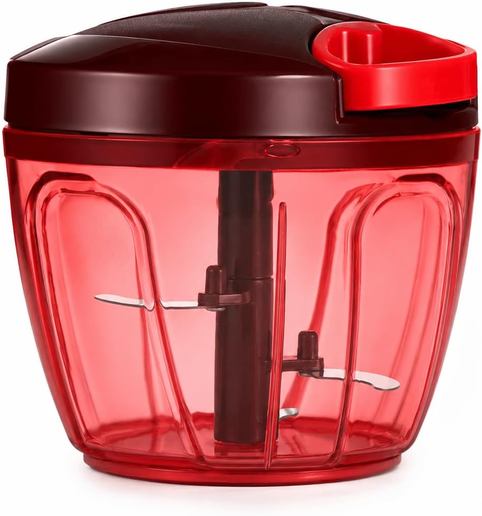 Manual food chopper (Red)