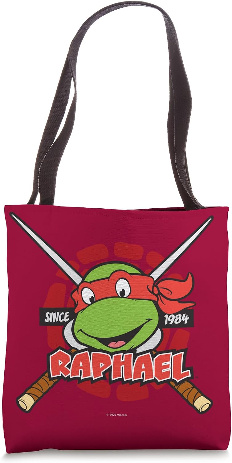 Teenage Mutant Ninja Turtles Raphael Since 1984 Tote Bag