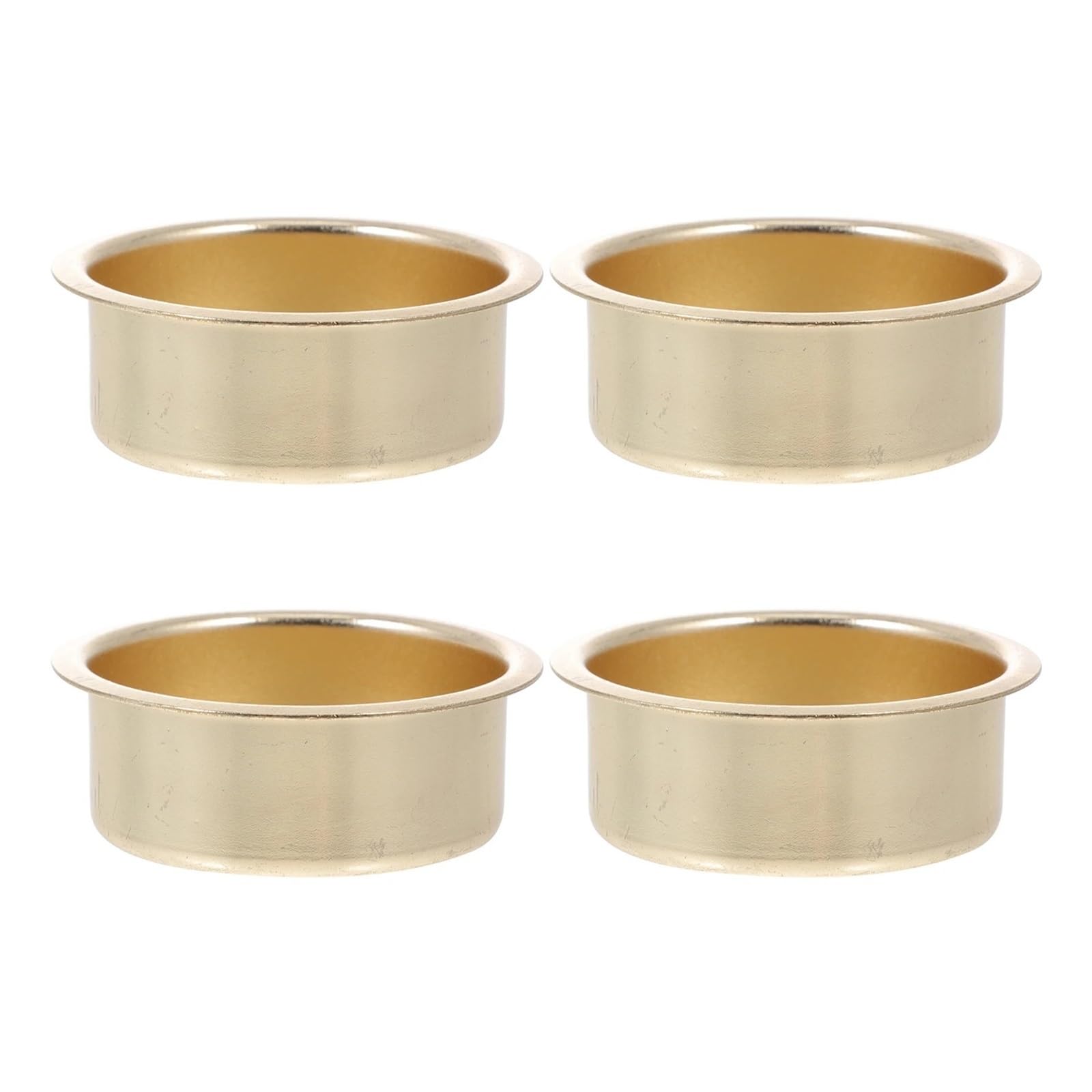 Lot de 20 bougeoirs en étain pour bougeoirs, décoration de mariage, décorations d'Halloween