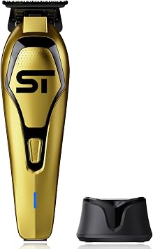 Supreme Trimmer Darkstar 72 Trimmer ST700 with Magnetic Vector Motor | 180 Min Run Time, 9000 RPM Barber Hair Trimmer | Low Noise, Professional Beard Trimmer DLC Blades Gold