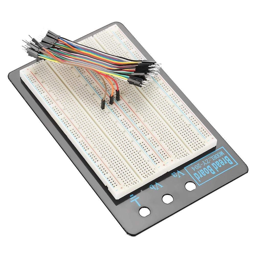 Regun Breadboard, 1660 Points trous Plug-in Test Bed Breadboard Soudure sans essai Circuit