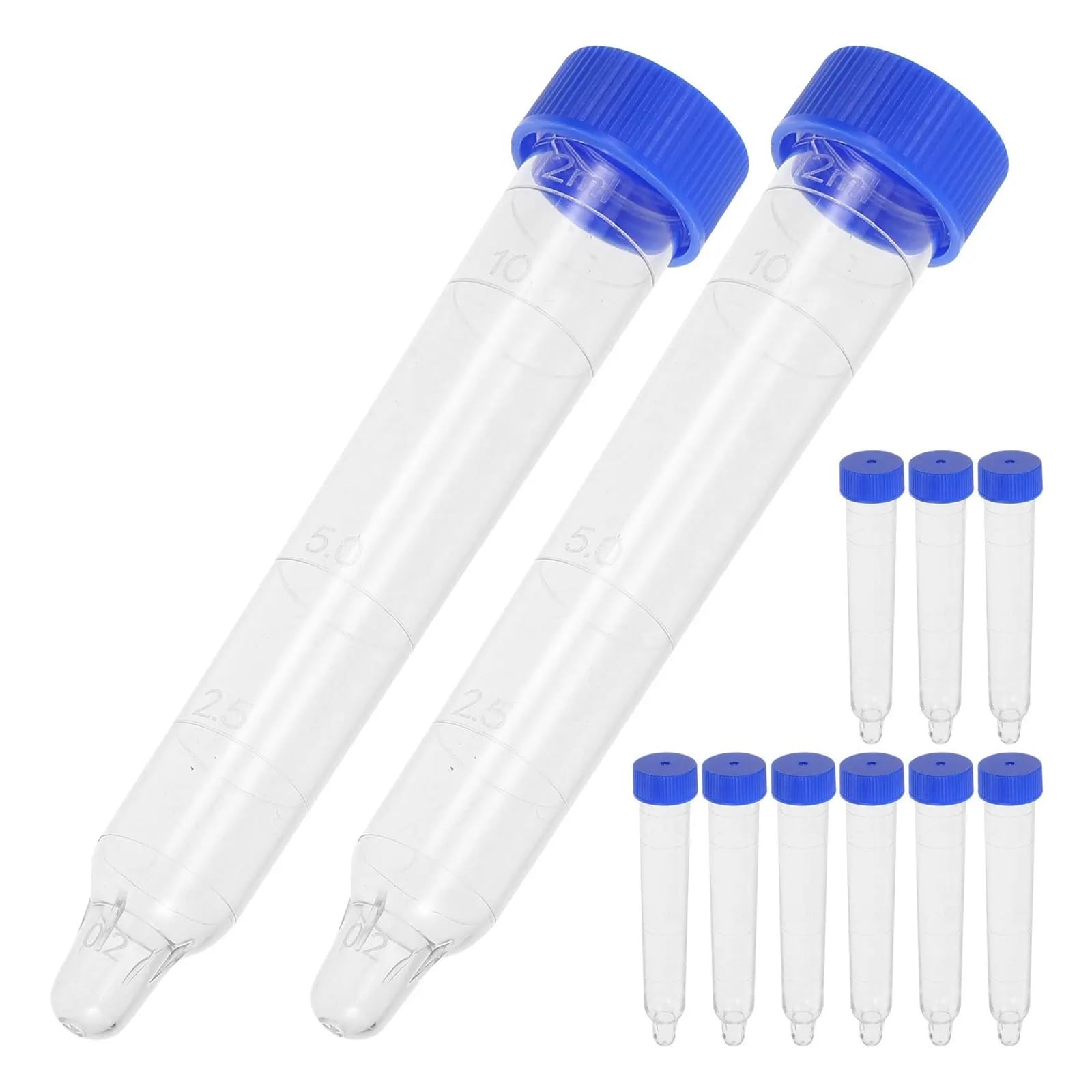 yingyingjia 50 provette for la raccolta dei campioni di urina, for test di centrifuga, contenitori in plastica