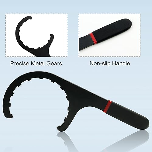 Miniatura 5 de Mejiao 61060 Llave de filtro diésel para Paccar, herramienta de extracción de filtro de aceite, apta para diésel Kenworth, Peterbilt y Cummins