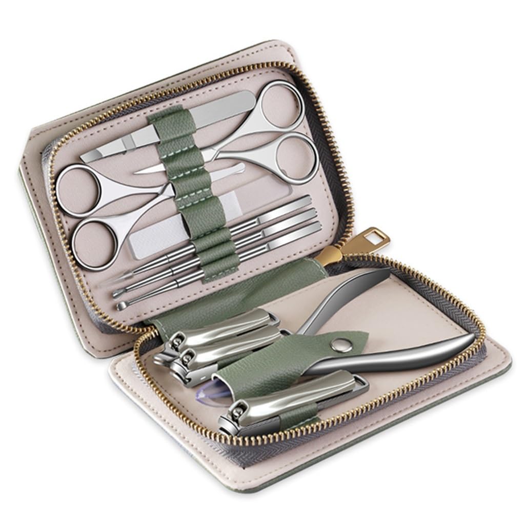 Stainless Steel Nail Clippers Set Trimming Manicure Tools