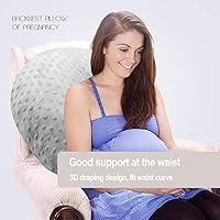 Vista 4 de KAKIBLIN Almohada de lactancia materna, almohada multifuncional para lactancia materna, almohada de apoyo para la alimentación del bebé para bebés