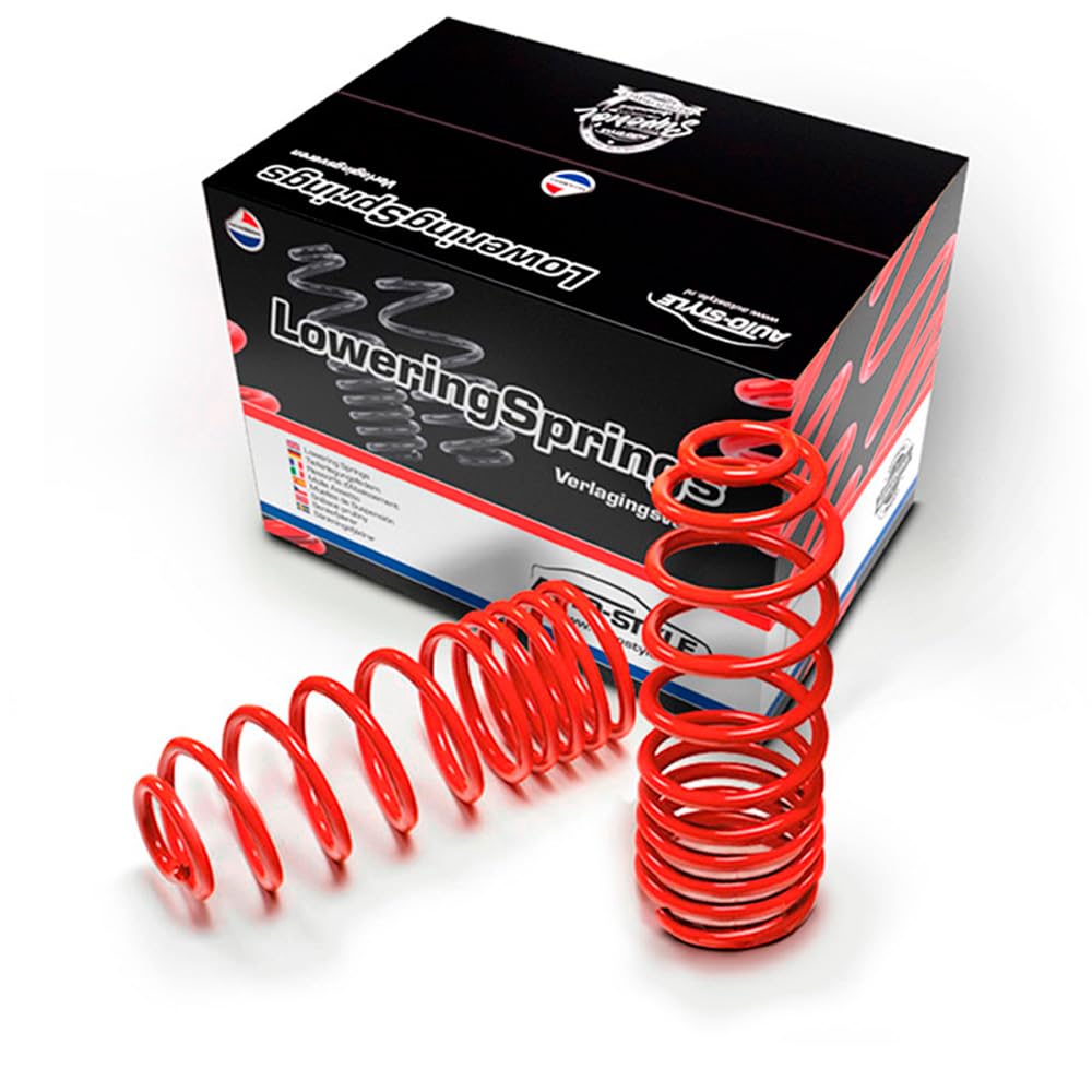 Sprężyny obniżające AutoStyle kompatybilne z BMW serii 5 G31 540i/525d/530d Touring (2WD) (tylne zawieszenie) - w zestawie Lowering Links 3/2017-02/2024 45/0-45mm