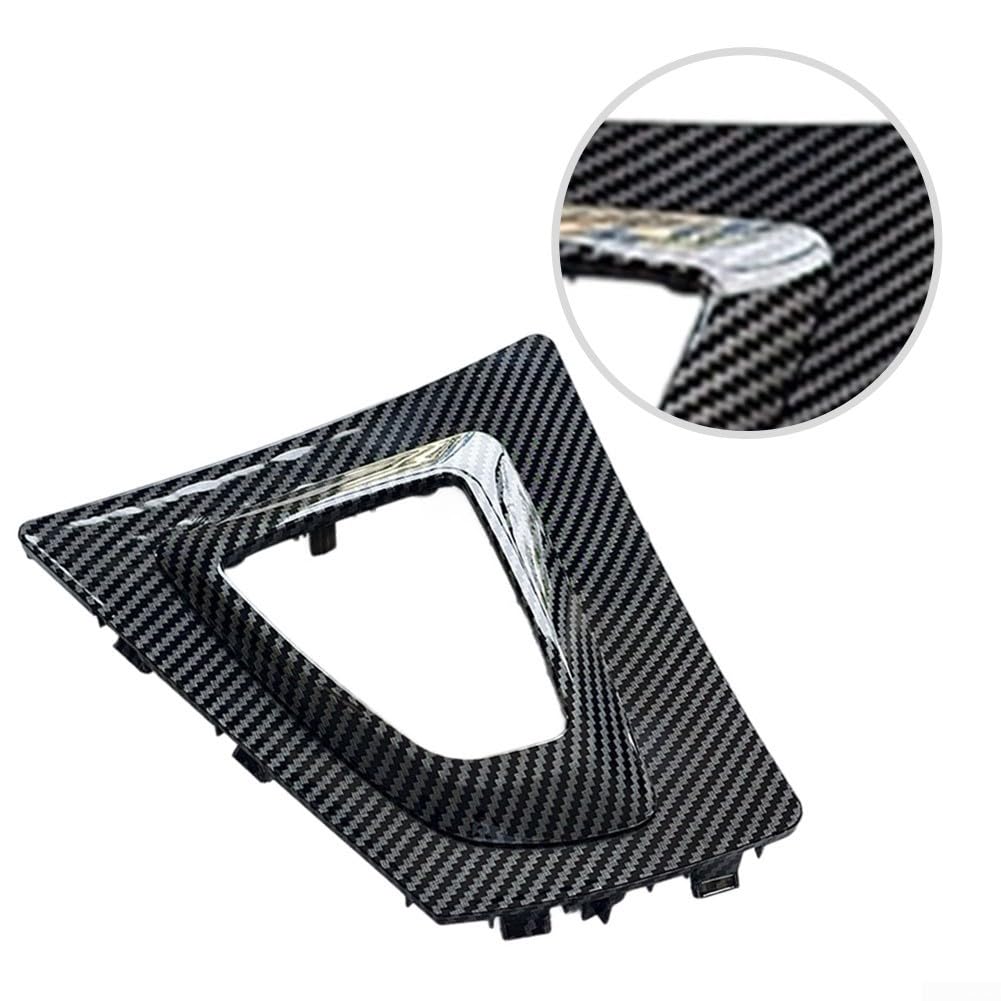 Garniture de sélecteur de vitesse en fibre de carbone pour BMW Série 3 F30 F31 F34 F35 2013-2019, Série 4 F32 F33 F36 2013-2020 LHD, remplacement direct haute résistance